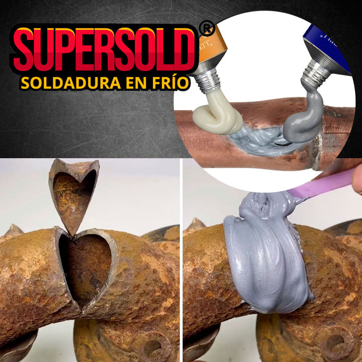 SOLDADURA EN FRÍO SuperSold® - Reparaciones rápidas y efectivas en seg –  Espacio Relax Col